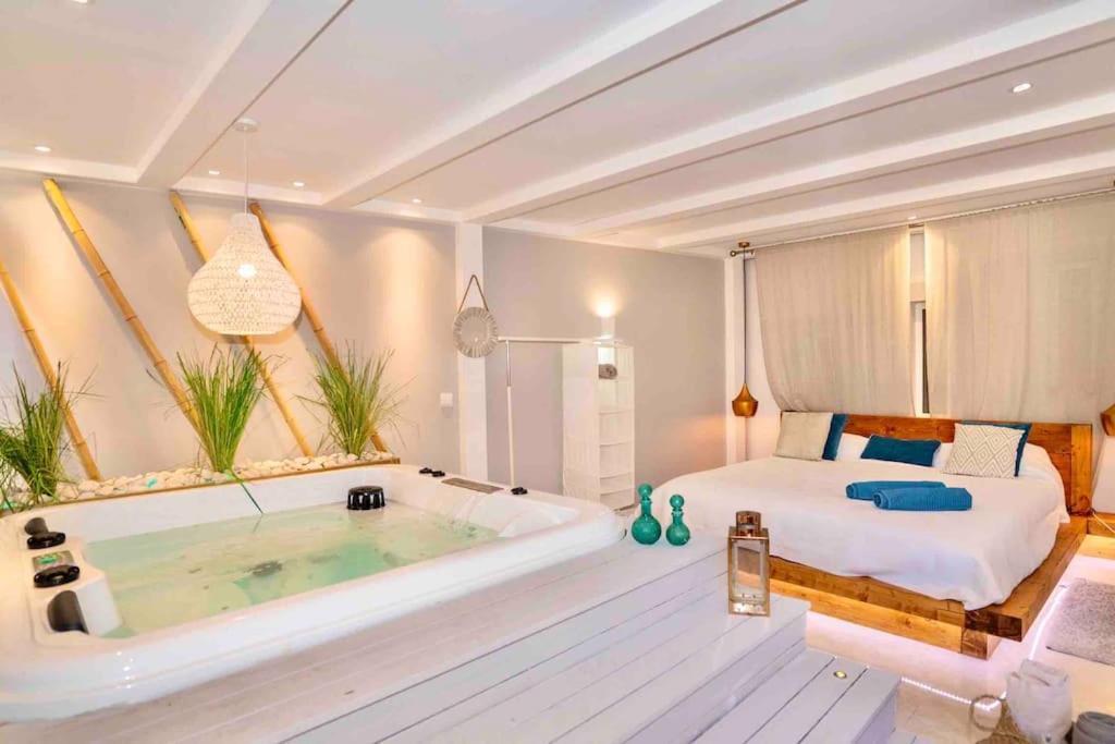 Luxuryvilla With Private Heated Pool And Spa 7P Quarteira Extérieur photo